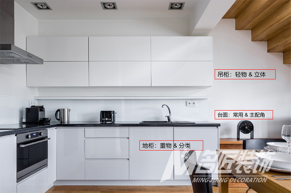 嘉兴厨房室内装修设计规划，让空间扩容提升厨房的收纳能力